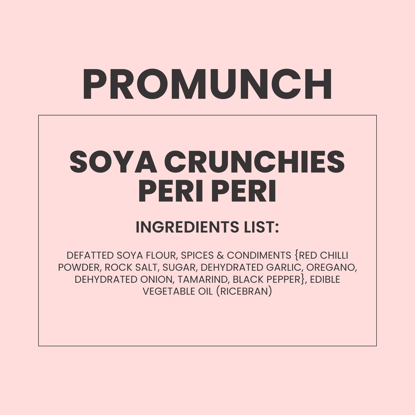 Peri-Peri Soya Crunchies - 270gm