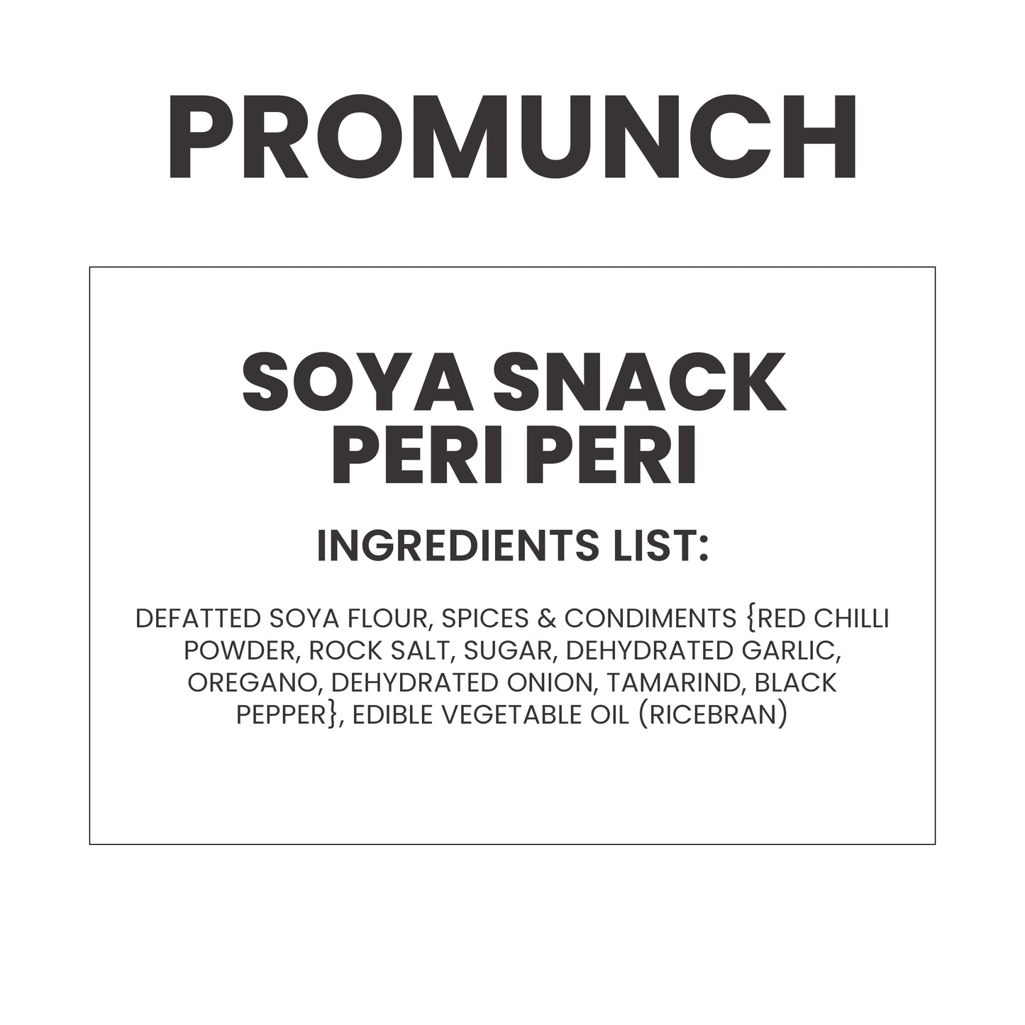 Peri-Peri Soya Crunchies - 270gm