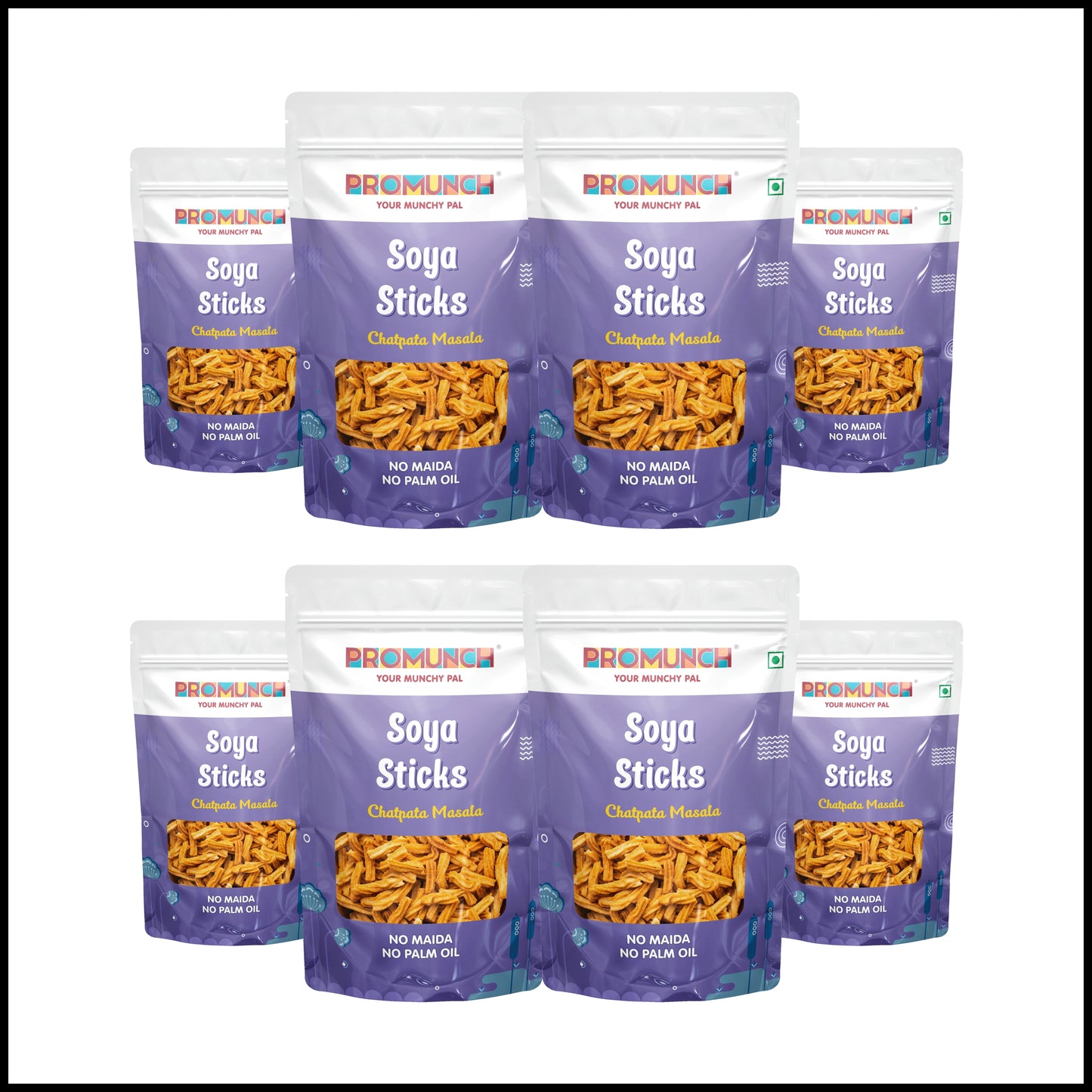 PROMUNCH Soya Sticks - Chatpata Masala (30g Each)