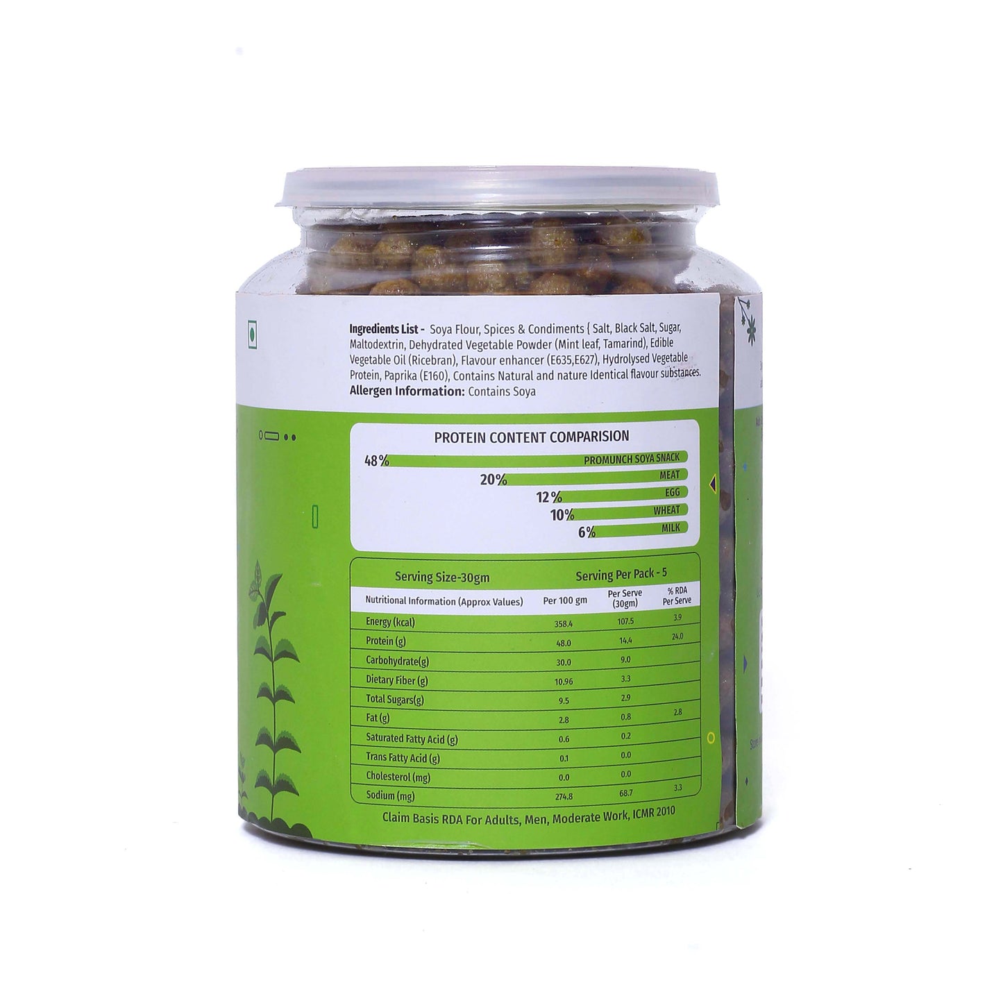 Tangy Pudina Protein Snacks-300gm