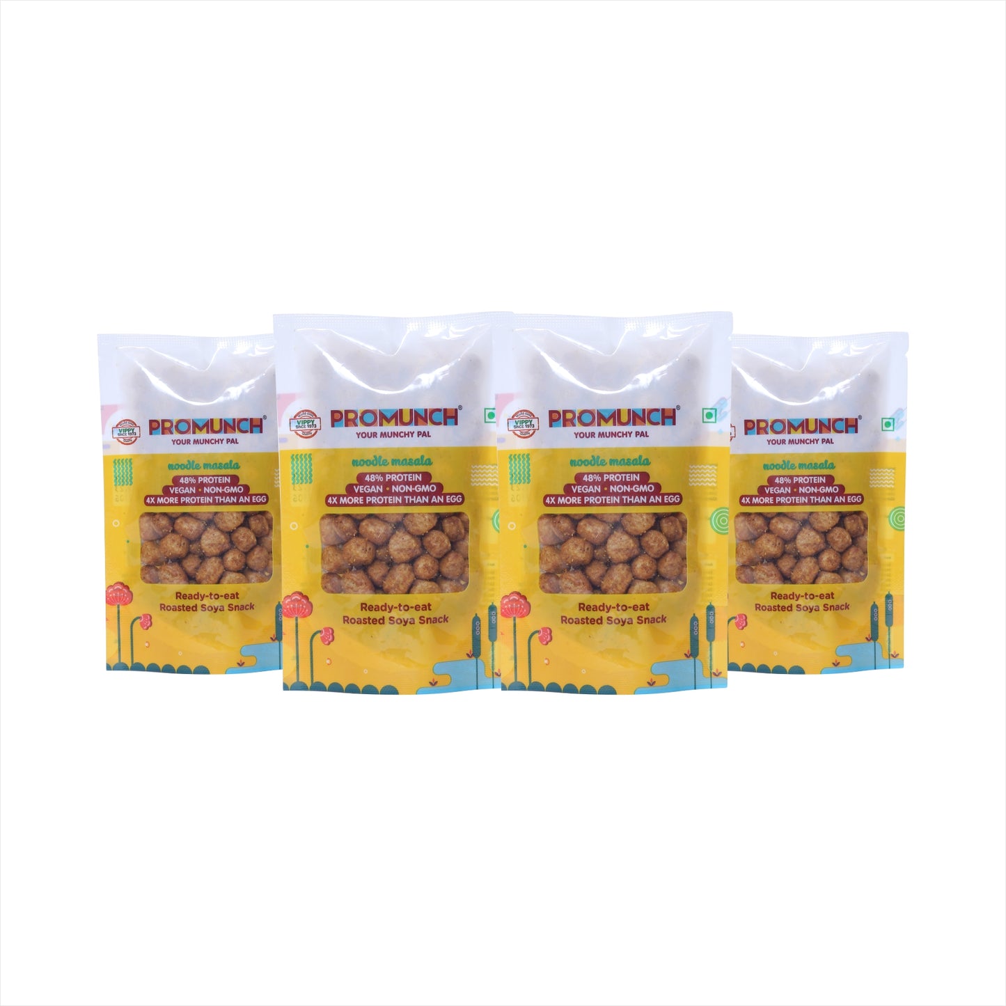 PROMUNCH Travel Combo Pack (Noodle Masala) 30gm x 4