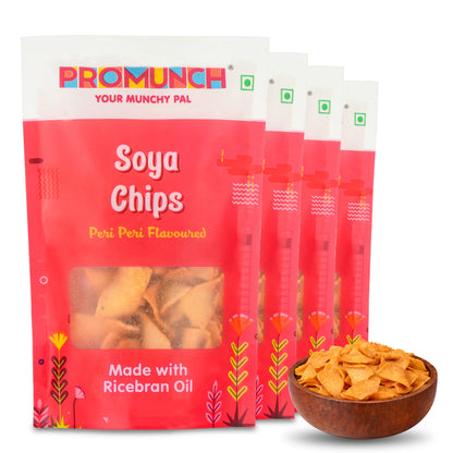 PROMUNCH Soya Chips - Peri Peri (30g Each)