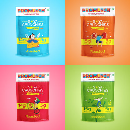 PROMUNCH Travel Combo Pack - (Pack of 12 )30 gm x 12