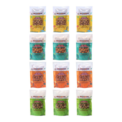 PROMUNCH Travel Combo Pack - (Pack of 12 )30 gm Each