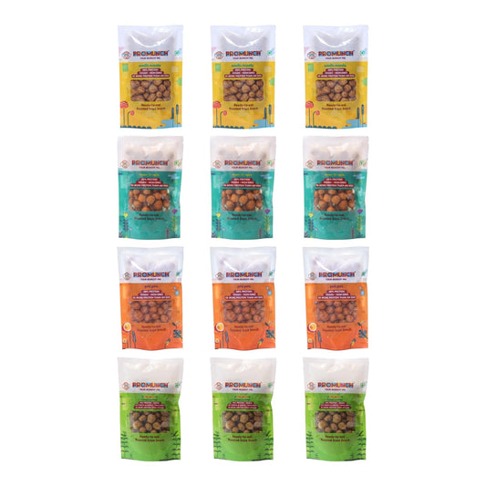 PROMUNCH Travel Combo Pack - (Pack of 12 )30 gm Each