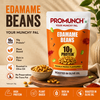 PROMUNCH Edamame Beans Mini Combo - Pack of 9 (25g)