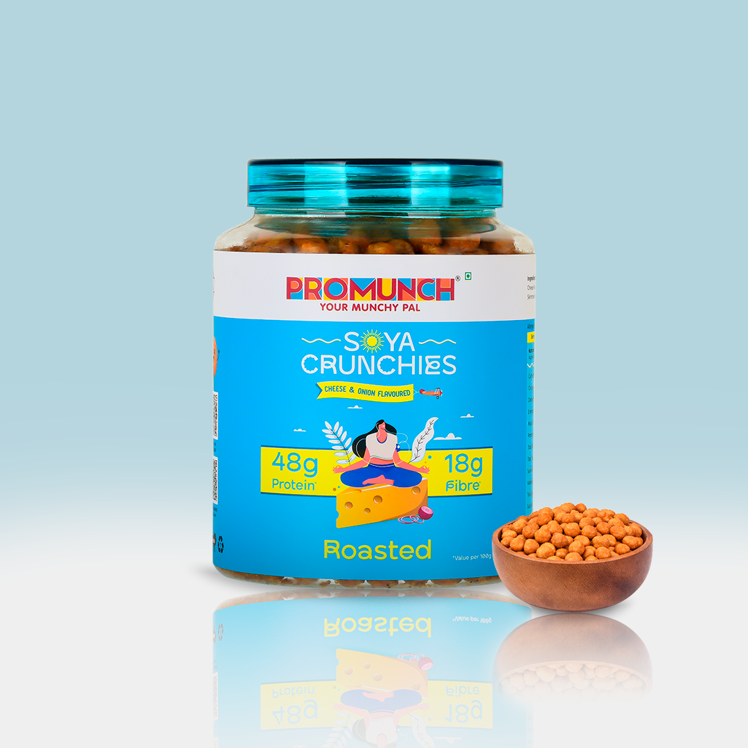 Cheese & Onion Soya Crunchies - 270gm