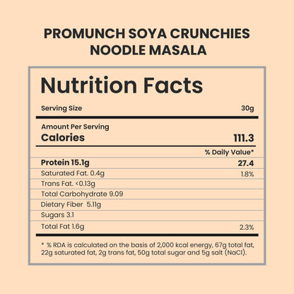 Noodle Masala Soya Crunchies - 270gm