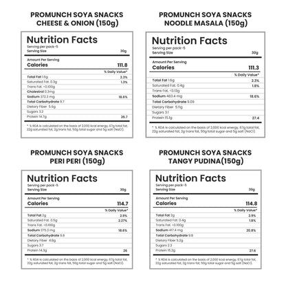 Assorted Flavored Pack - 150gm x 4