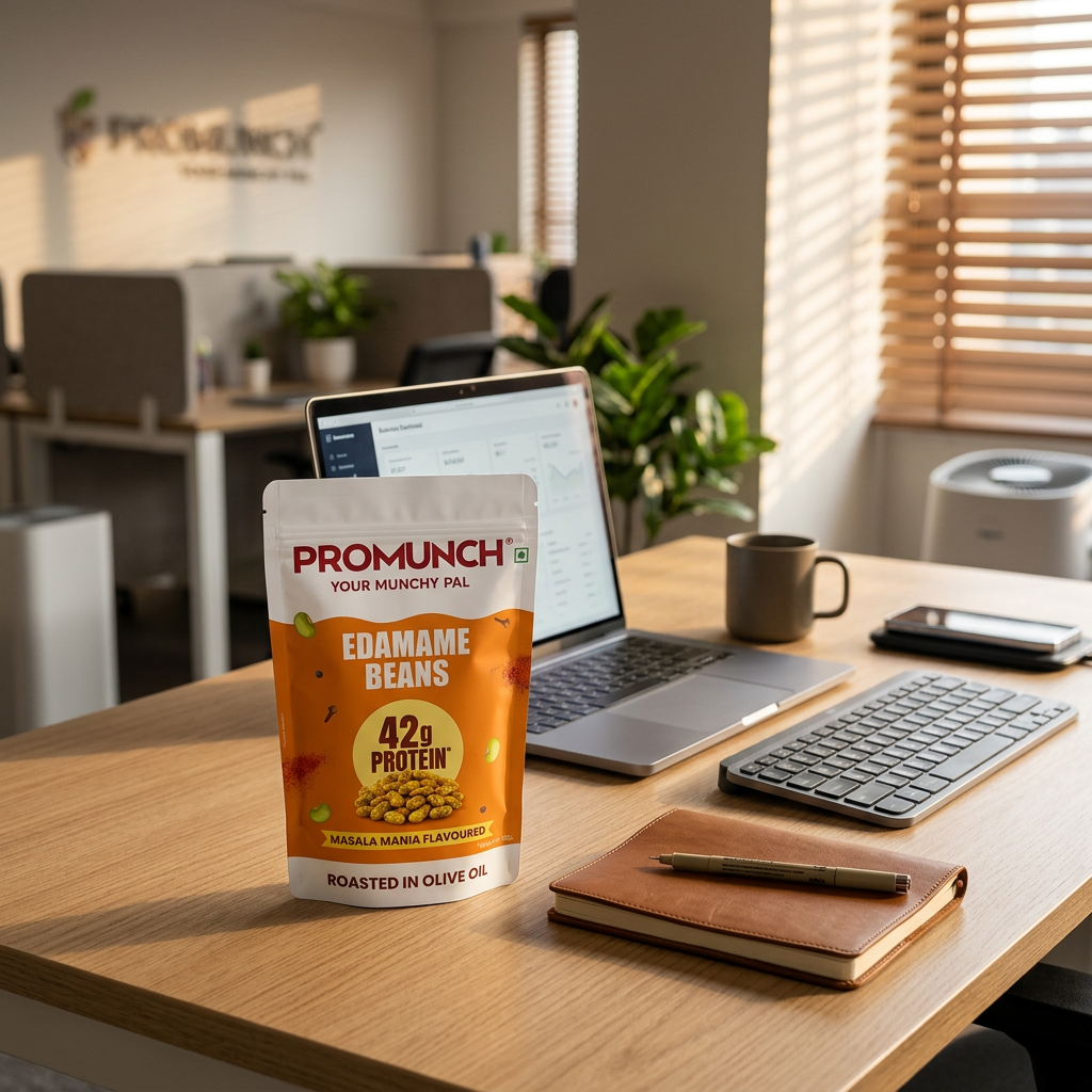 Buy Roasted Edamame Beans | Masala Mania| PROMUNCH