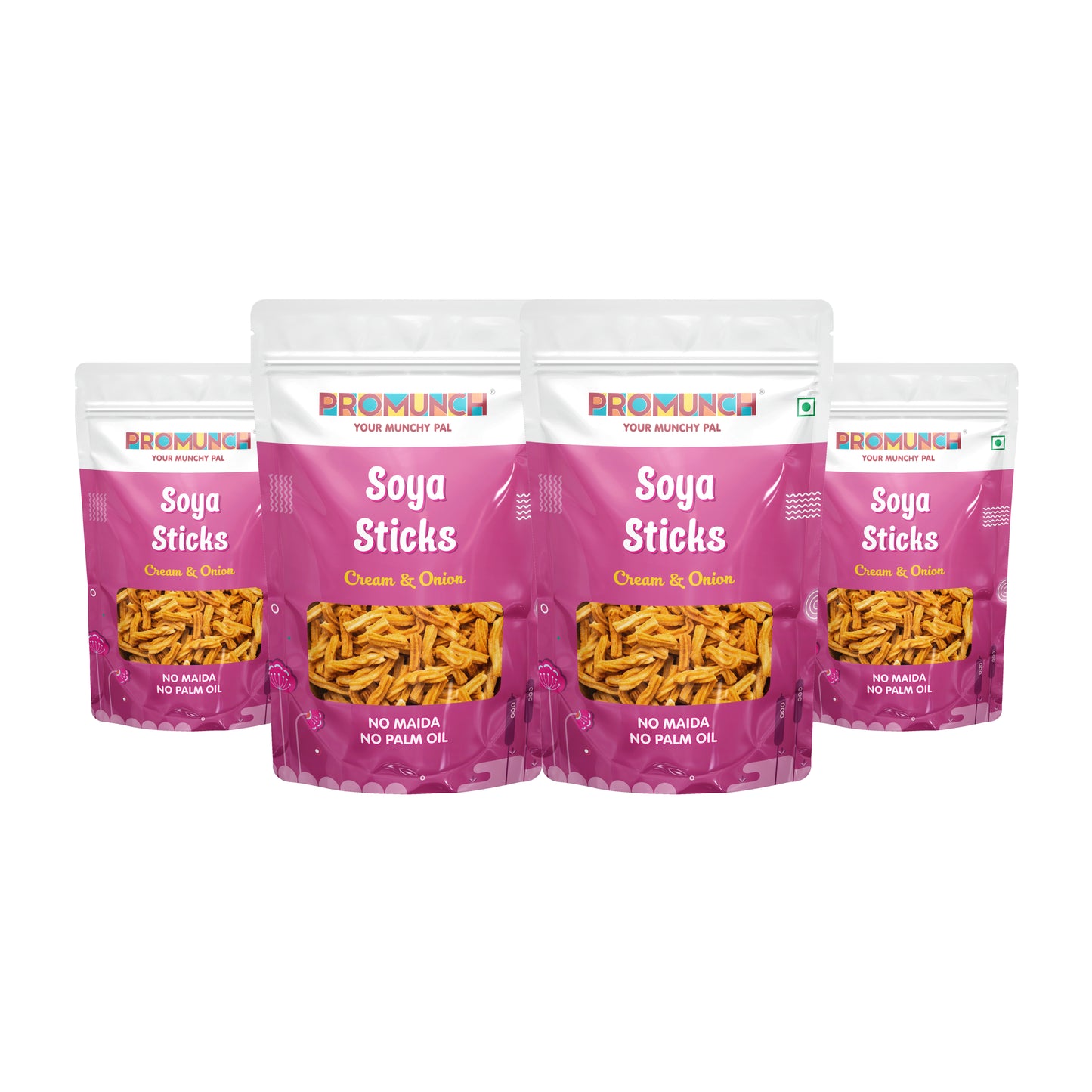 Soya Sticks Cream & Onion - A Protein-Rich Snack with a Savory Twist