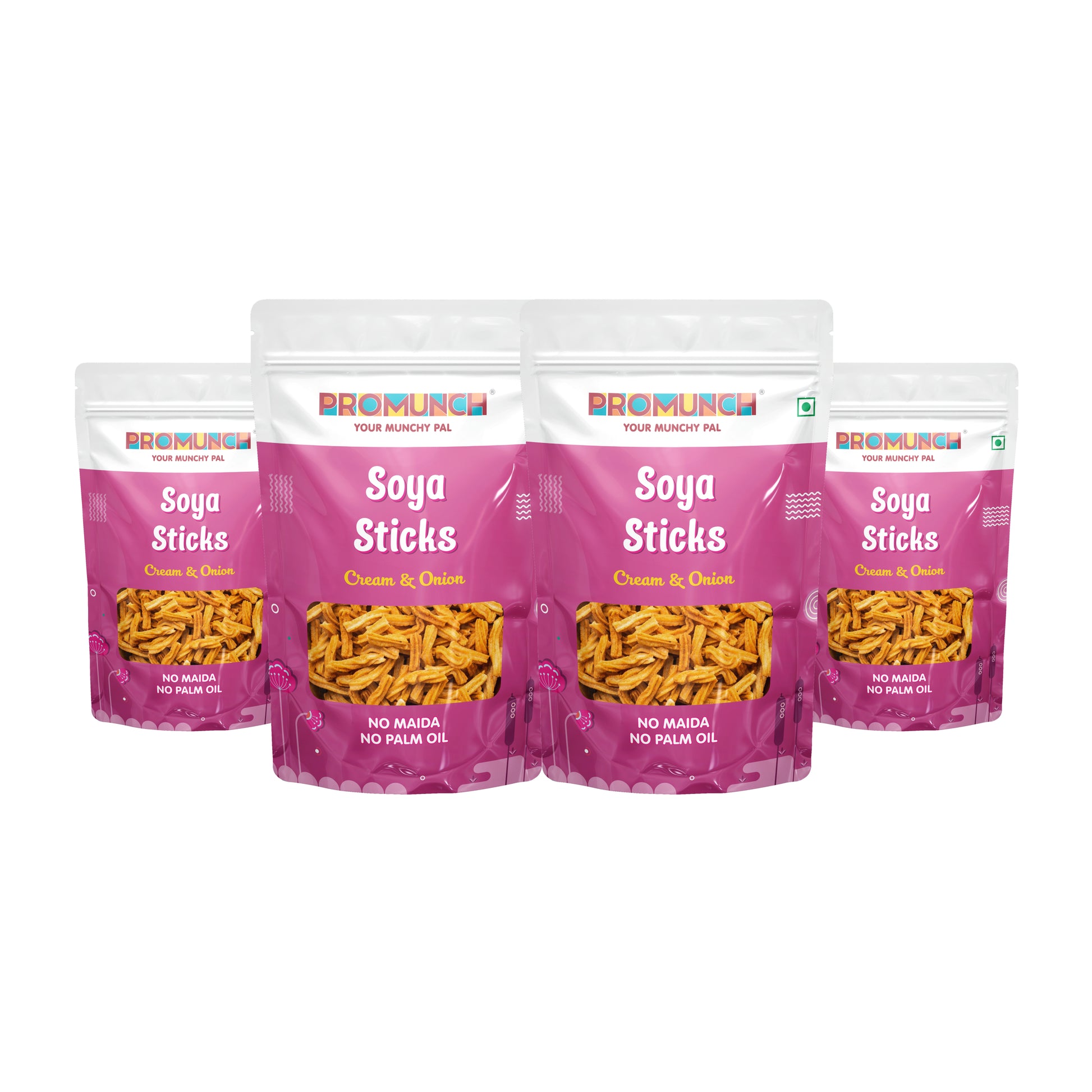 Soya Sticks Cream & Onion - A Protein-Rich Snack with a Savory Twist