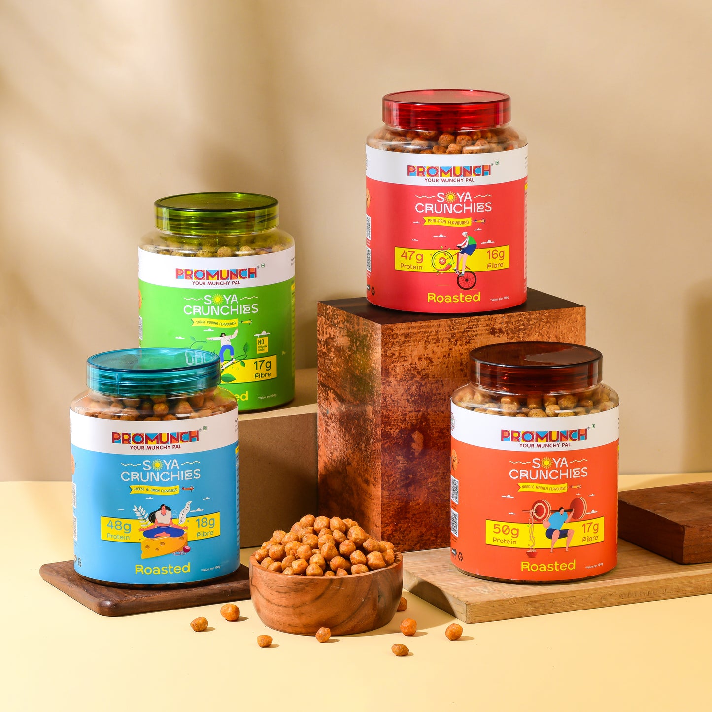 Assorted Flavored Pack - 270gm x 4