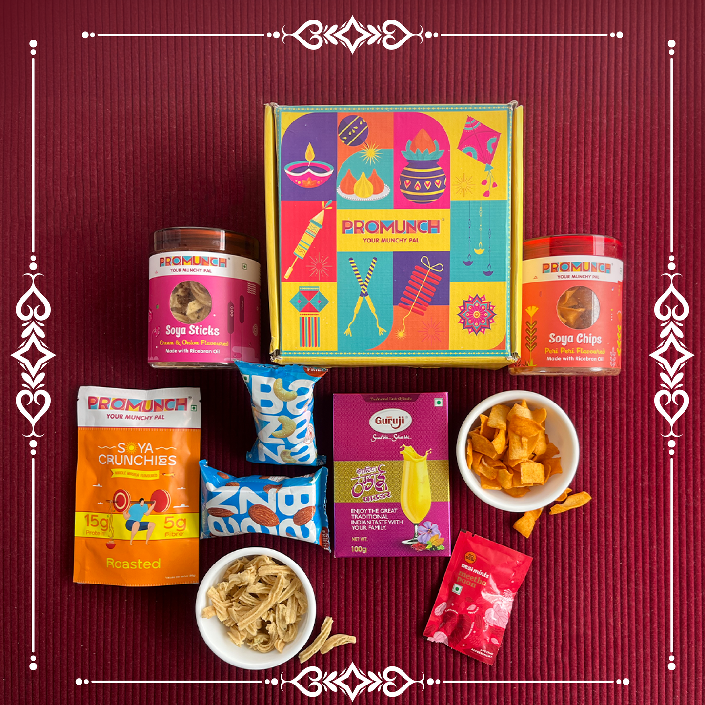 PROMUNCH Premium Holi Gift Box