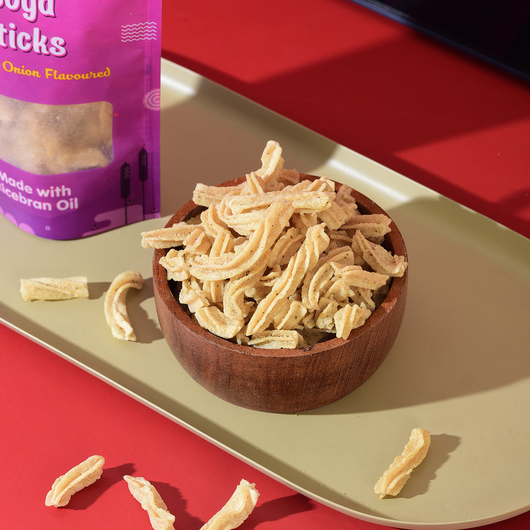 PROMUNCH Soya Sticks - Cream & Onion (30g Each)