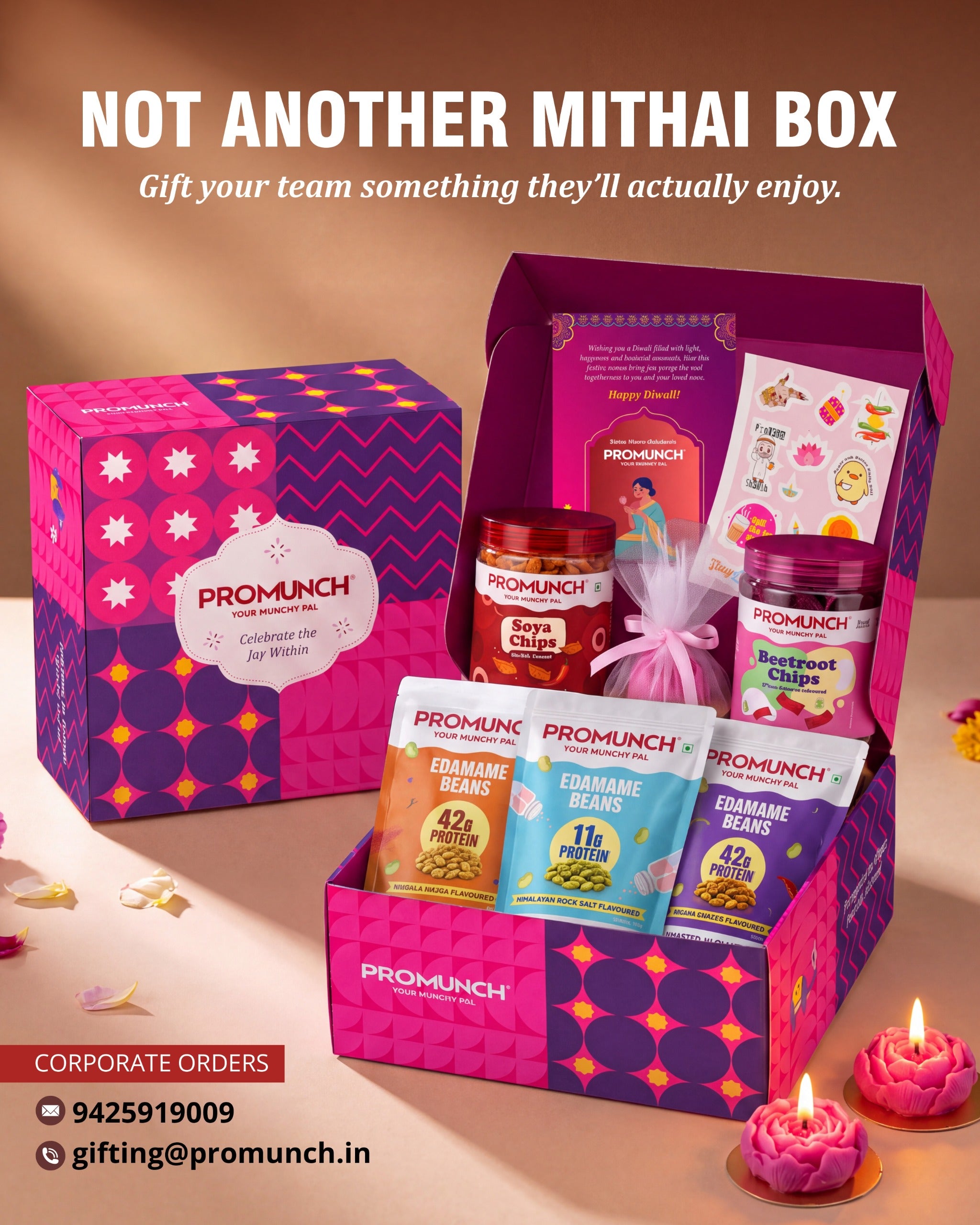 Corporate Diwali Gift Hampers – Healthy & Delicious Gifting