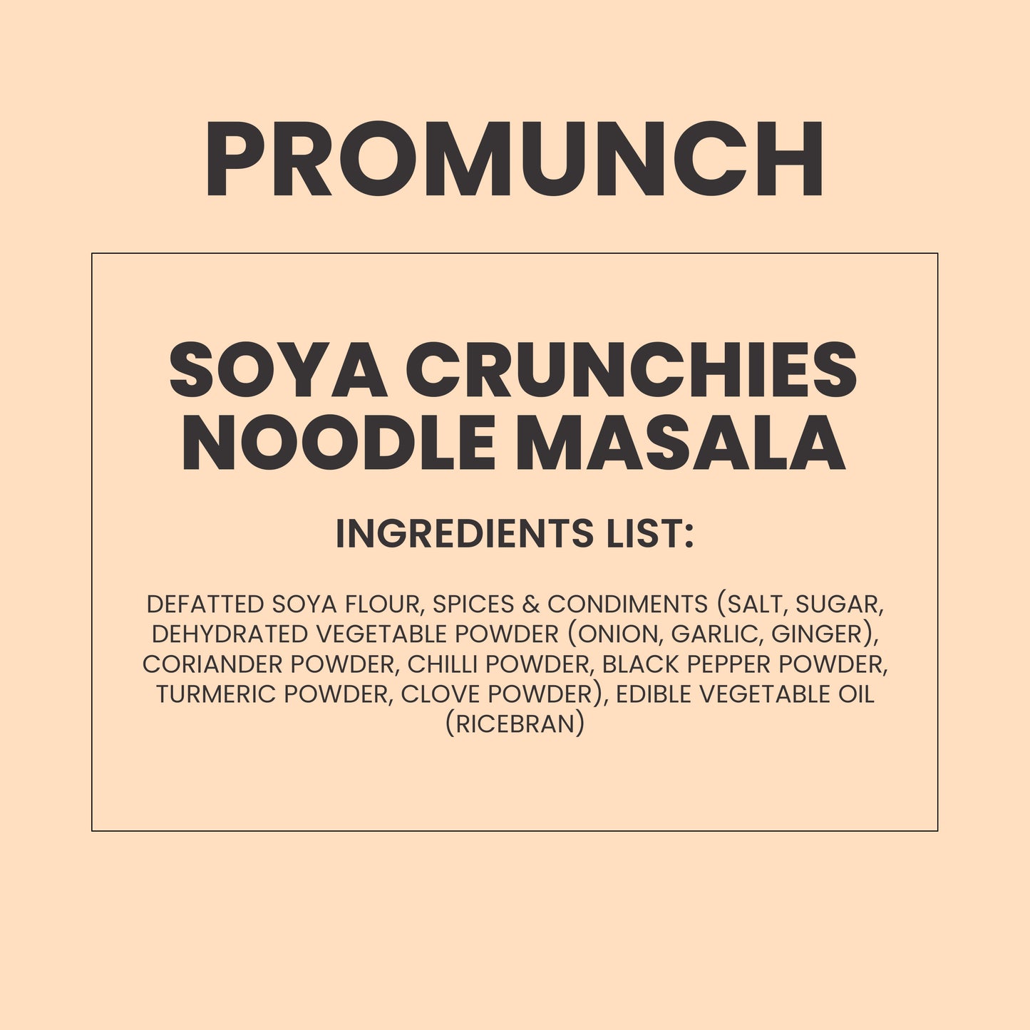 Noodle Masala Soya Crunchies - 270gm