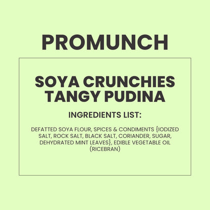 Tangy Pudina Soya Crunchies - 270gm