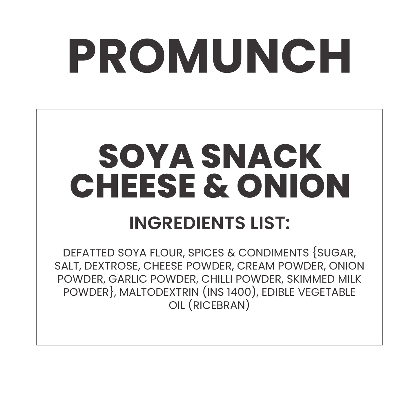 Cheese & Onion Protein Crunchies 150 gm