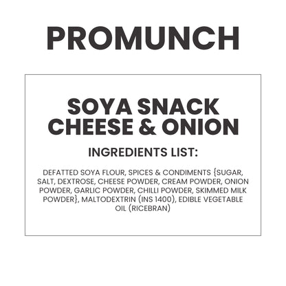 Cheese & Onion Protein Crunchies 150 gm