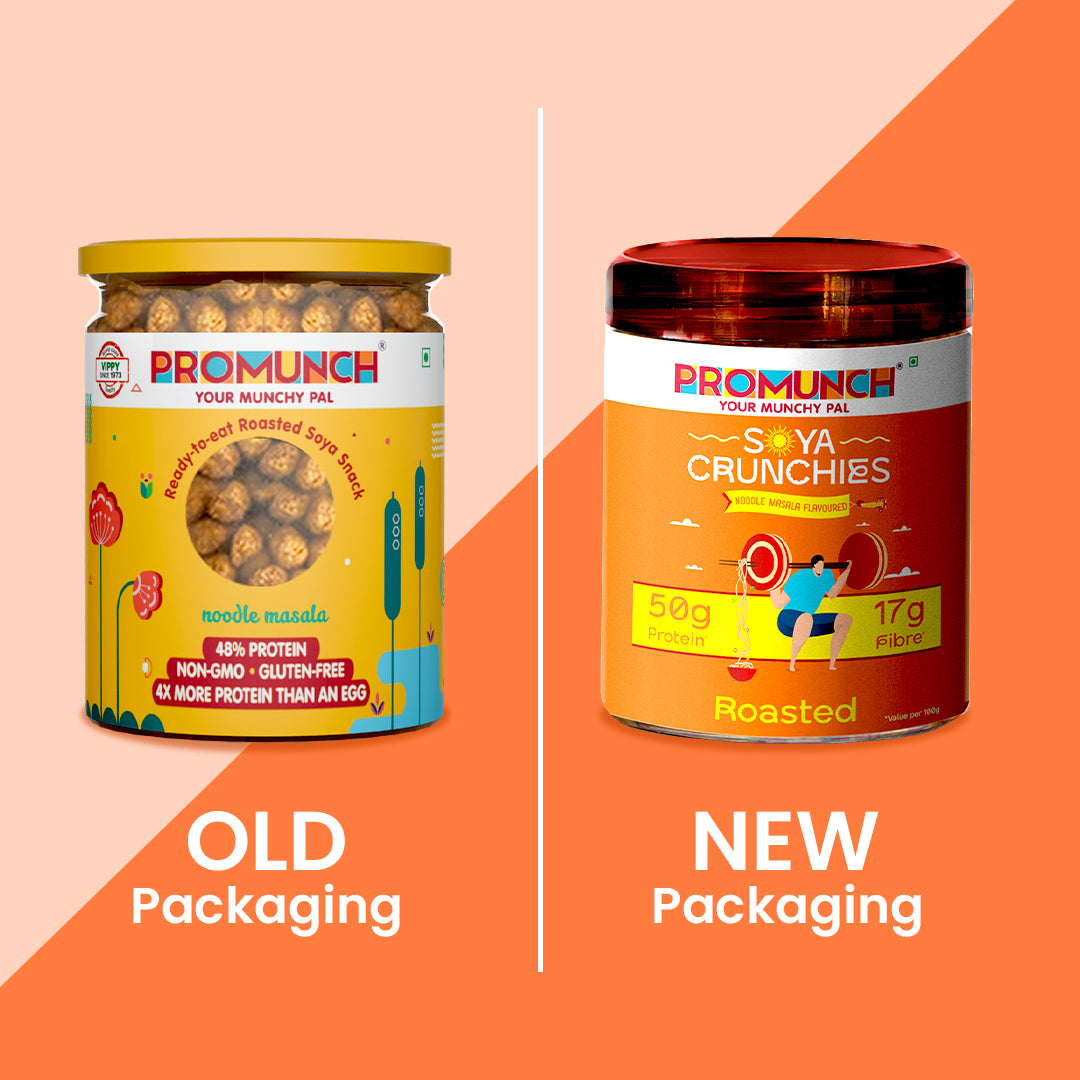 Noodle Masala Protein Crunchies 150gm – PROMUNCH
