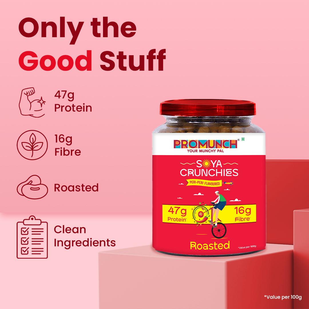 Peri-Peri Soya Crunchies - 270gm