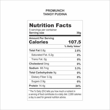 Tangy Pudina Protein Snacks-300gm
