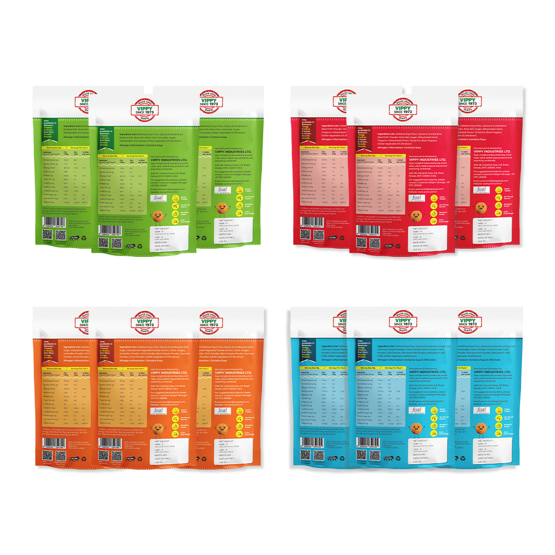 PROMUNCH Travel Combo Pack - (Pack of 12 )30 gm Each