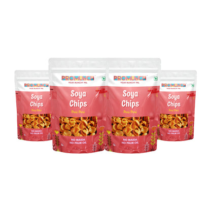 Peri Peri Soya Chips - Fiery, Healthy, and Full of Crunchy Goodness