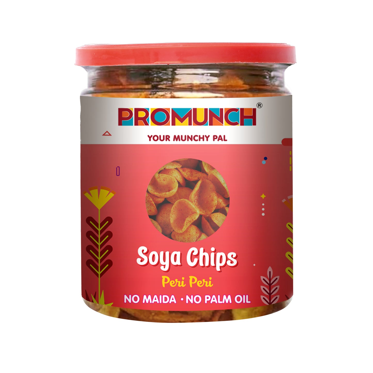 Crispy Peri Peri Soya Chips - Full of Flavor, Packed with Protein