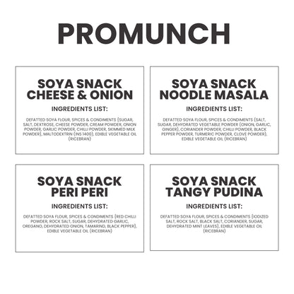 PROMUNCH Travel Combo Pack - (Pack of 12 )30 gm Each