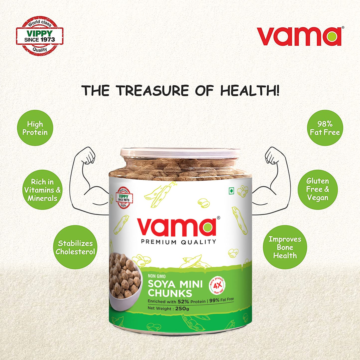 SOYA Mini Chunks 250gm