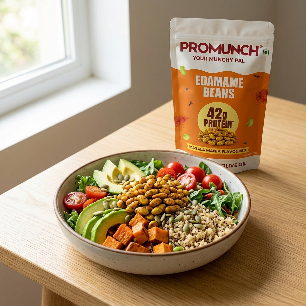 Buy Roasted Edamame Beans | Masala Mania| PROMUNCH