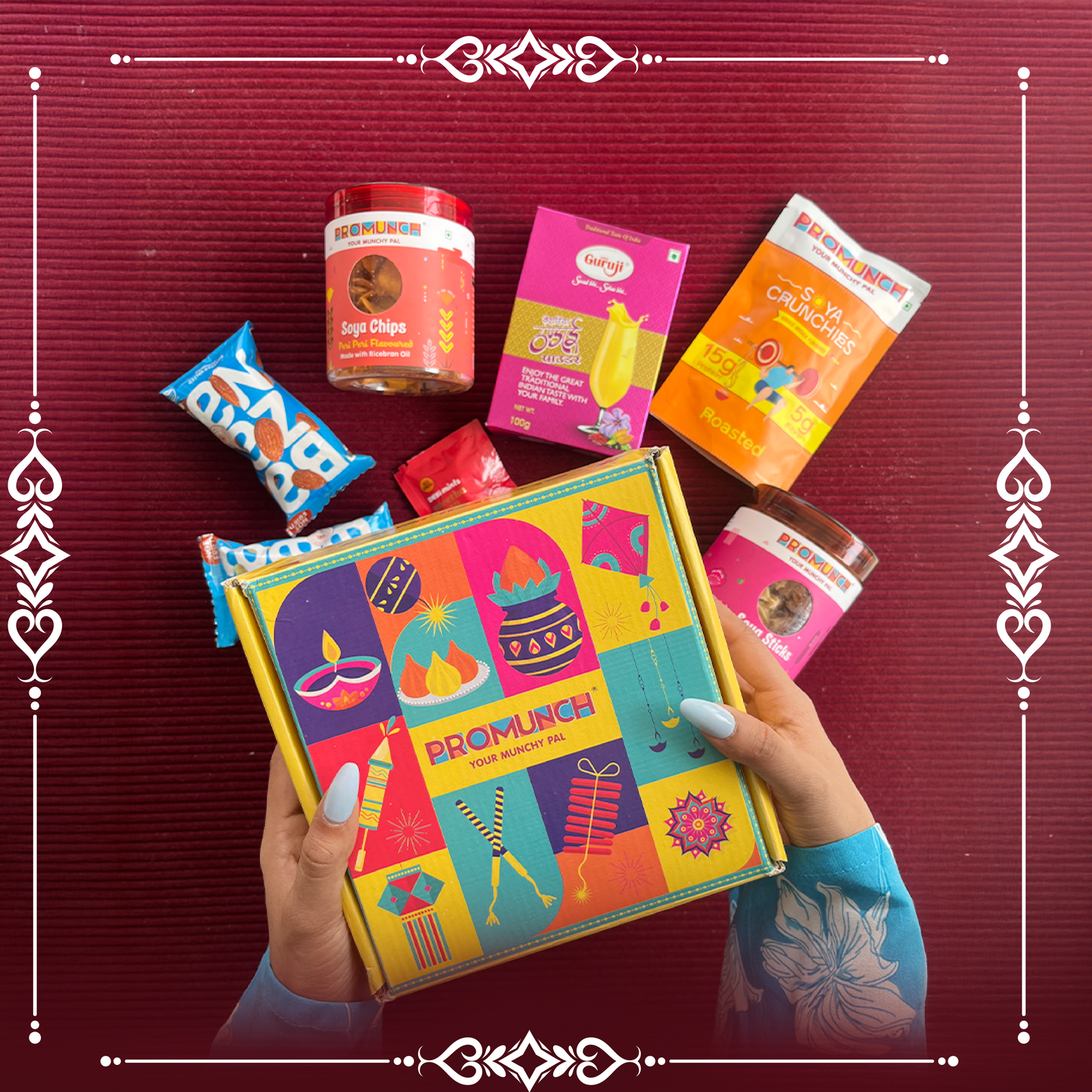 PROMUNCH Premium Holi Gift Box