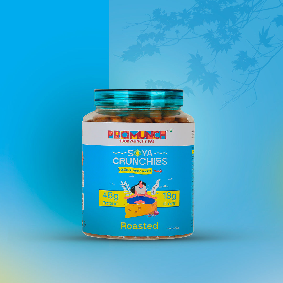 Cheese & Onion Soya Crunchies - 270gm