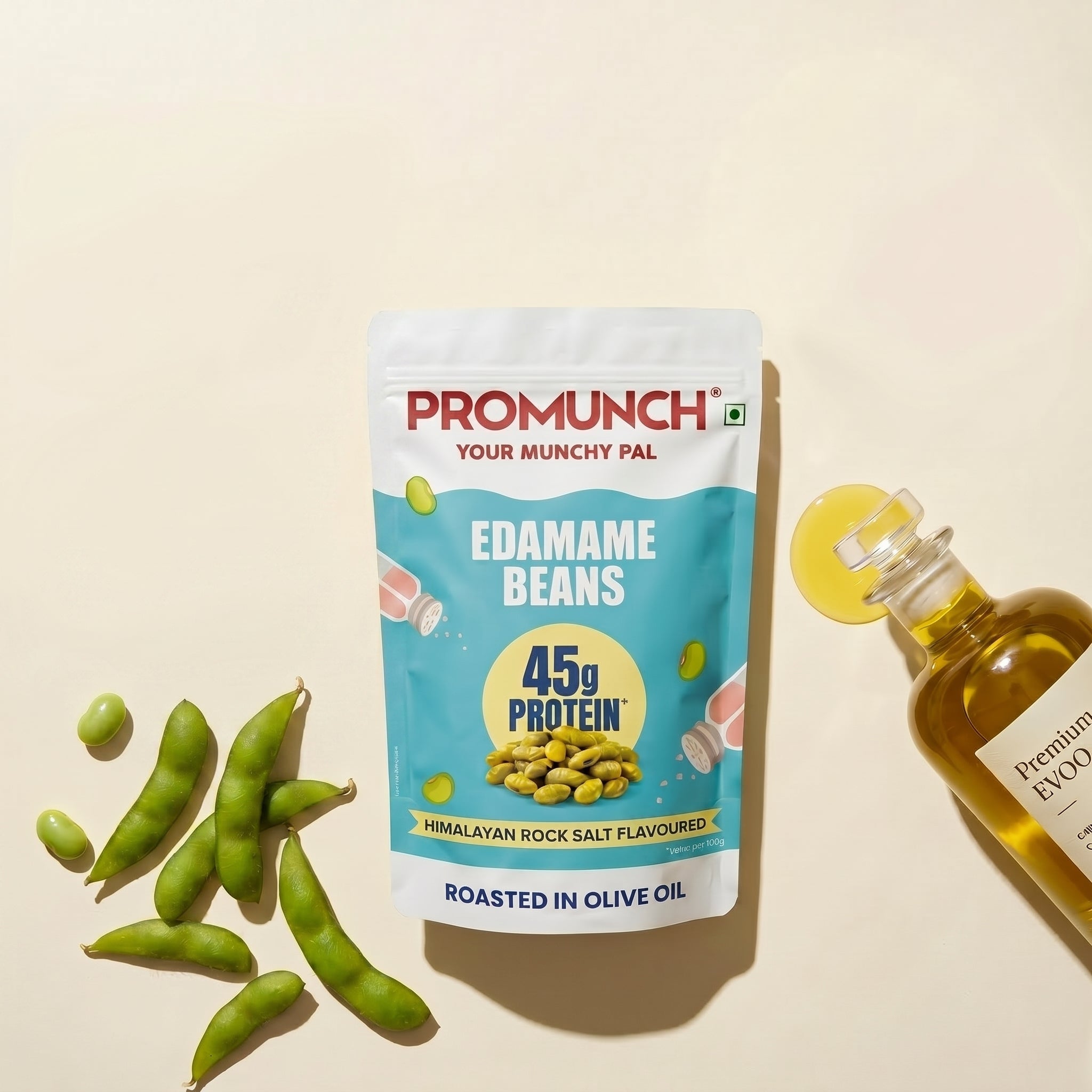Himalayan Rock Salt Pack of 2 - Roasted Edamame Beans - PROMUNCH